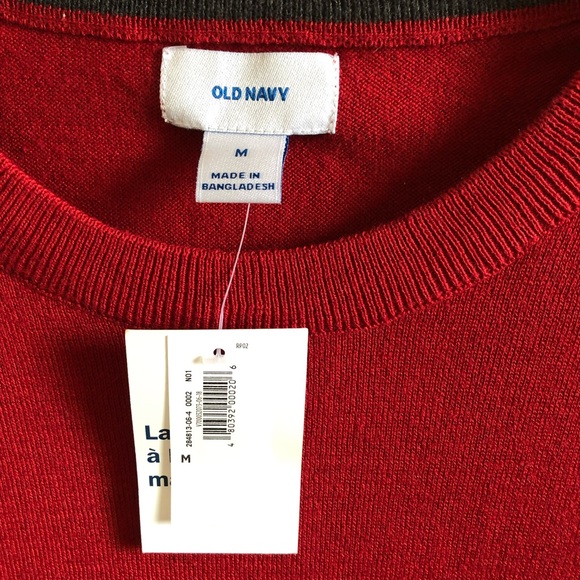 NWT Old Navy Long Sleeve Crew Neck Ribbed Sweater Knit C - Picture 2 of 5